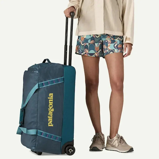 Patagonia Săc Voiaj 70l Negru cu Roți Textil