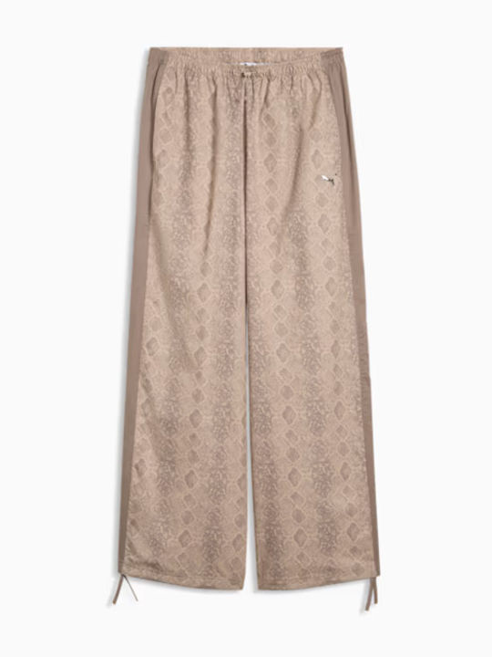 Woven Sweatpants Brown