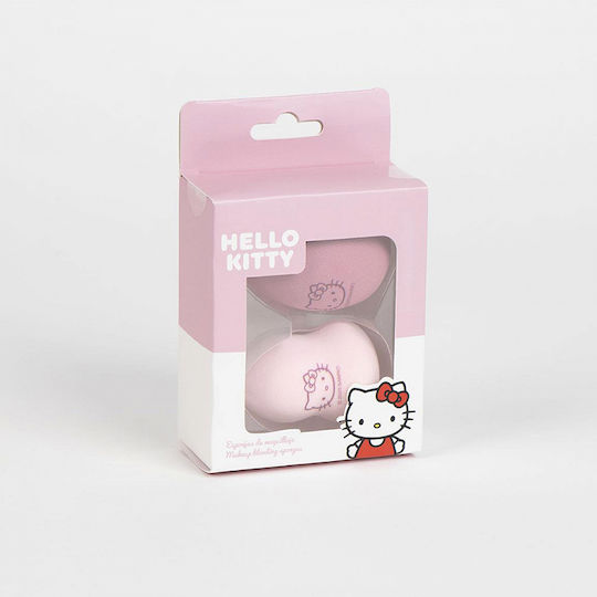 Cerda Set Profesional cu Bureței de Machiaj pentru Fundație Hello Kitty 4 Bucăți
