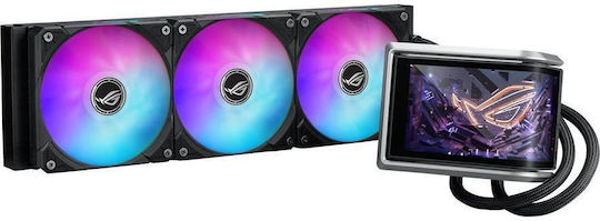 Asus ROG Ryuo IV 360 ARGB Wasserkühlung AIO CPU mit 3 Lüfterabmessung 120mm