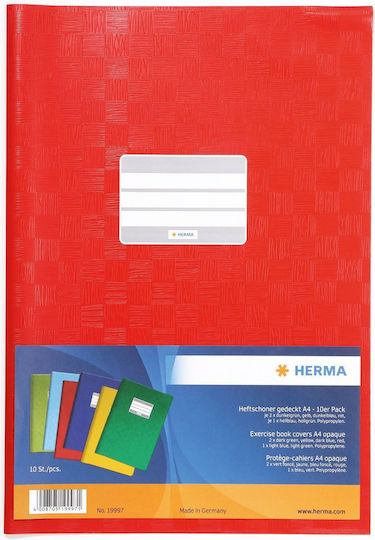 Herma Εξώφυλλο A4 6 Χρώματα 10 Τεμ 19997