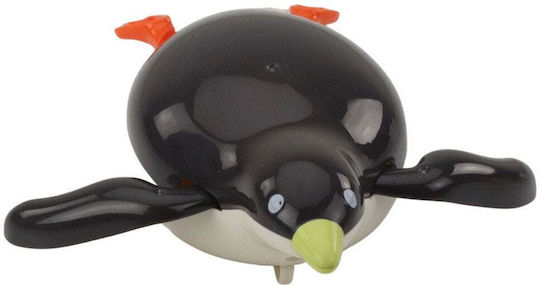 Leantoys Pinguin De Înotat Cu Cheiță Pentru Baie Gri 14,5 Cm