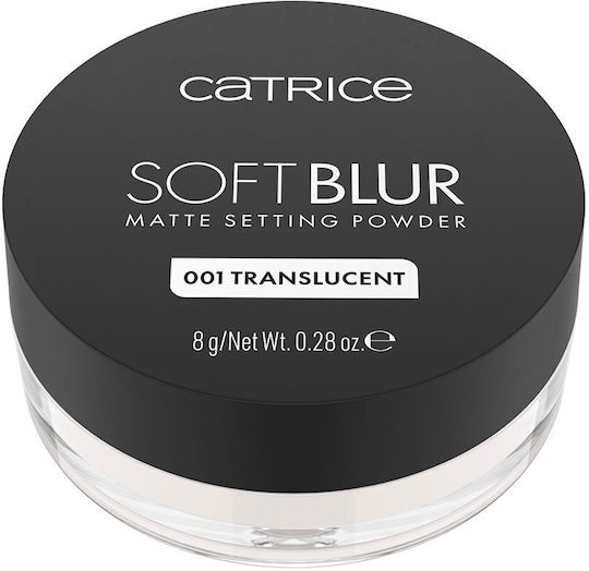 Catrice Weiches Verschwommenes Mattiertes Fixierpuder 001 Translucent 8g