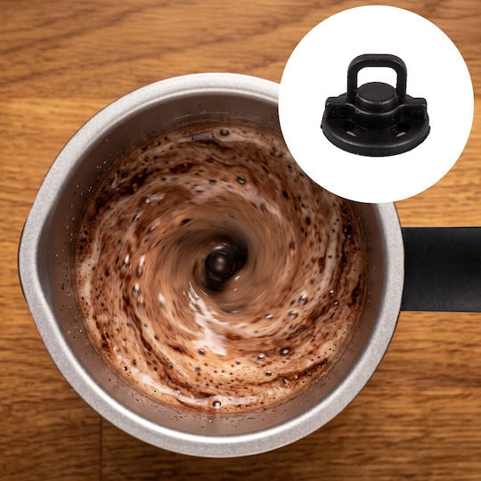 Eldom Milk Frother for Hot & Cold Milk Foam with Non-Stick Coating 150ml