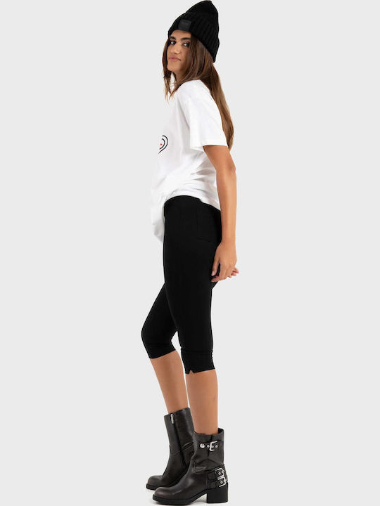 Women's Fabric Trousers Black
