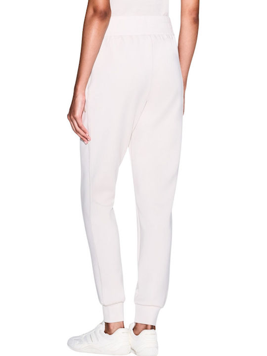 Damen Stoffhose in Creme