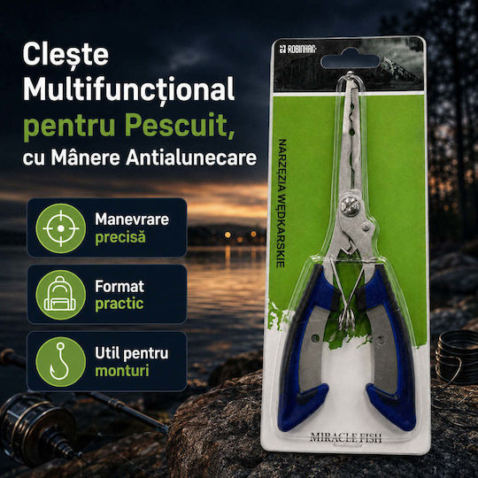 Clește Multifuncțional pentru Pescuit cu Mânere Antiderapante