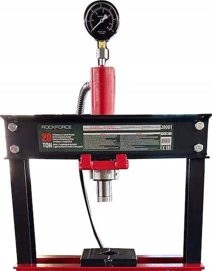 Rockforce Presă Hidraulică de Atelier cu Presiune Maximă de până la 20 Tone