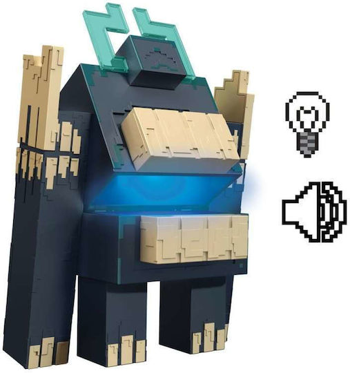 Minecraft Actionfigur mit Sounds und Licht
