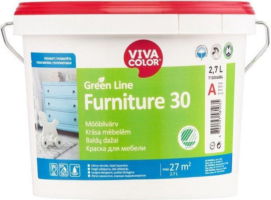 VivaColor Acryl Green Line Möbel 30 2.7l Grün