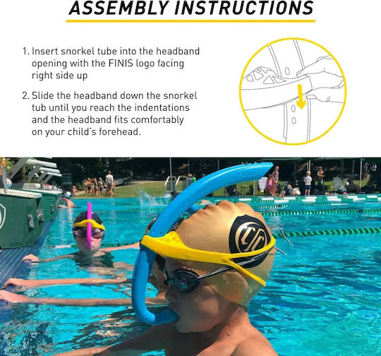 Finis Tub de scufundare Stability Jr Ocean Albastru