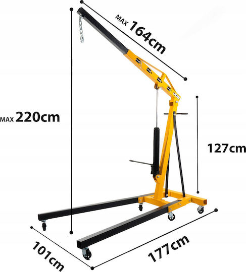 JCB Gerätekran Mit Hubhöhe Bis Zu 2 Tonnen