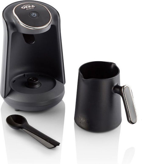 Okka Minio Griechische Kaffeemaschine 480W mit Gewicht 300ml Braun