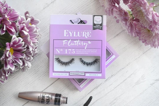 Eylure Fluttery Intense Wimpern 175 Schwarze Voll & Wispy