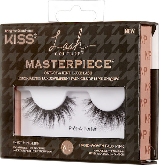 Lange Falsche Wimpern Kiss Masterpiece Prêt-à-porter 1 Paar