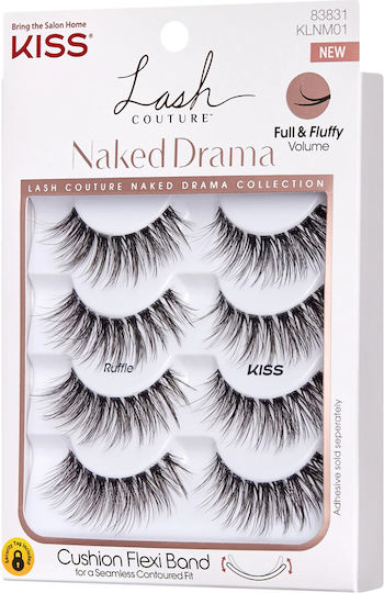 Ruffle Multi Strip Lashes X4 Kiss