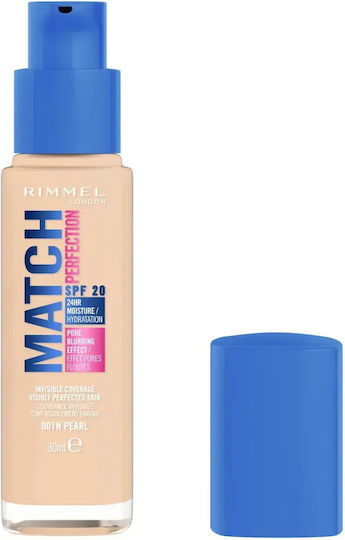 Rimmel Fond de ten lichid 001w Pearl 30ml