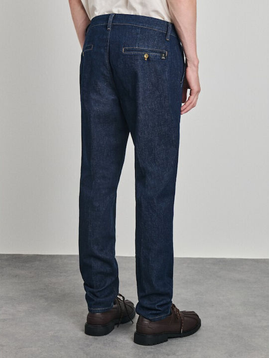 Culton Herren Jeanshosen Gekürztes Blau