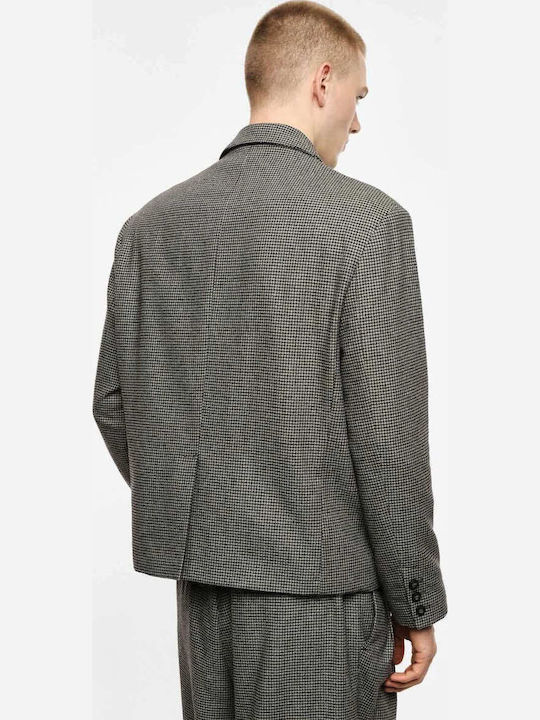 Men's Trousers Set Loose Fit Grey