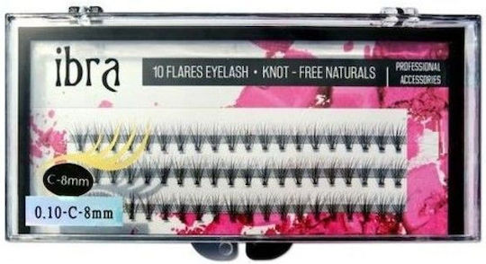 Ibra Natural Knot-Free False Lashes 0.10 C-8mm