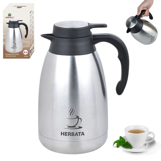 KING Hoff Кана Термос Неръждаема Стомана 2л Kinghoff Kh-2095
