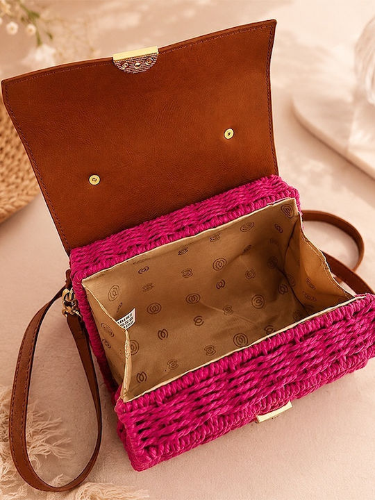 Geantă de damă Flap Fuchsia