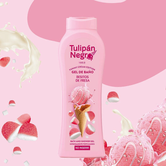 Tulipan Negro Strawberry Kisses Gel De Duș Hidratant 650ml
