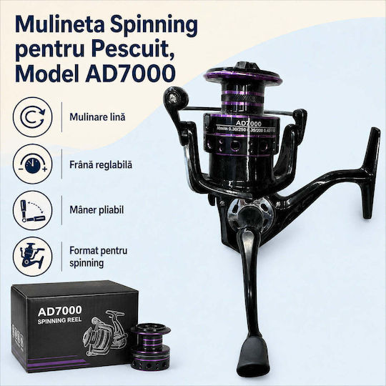 Mulinetă de pescuit pentru Spinning