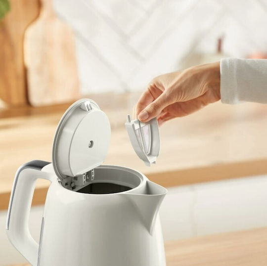 Tefal Soleil Електрическа кана 1.7lt 2400W Бяла