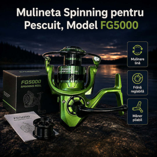 Mulinetă de pescuit pentru Spinning