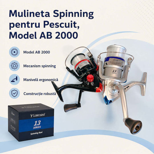 2000 Mulinetă de pescuit pentru Spinning