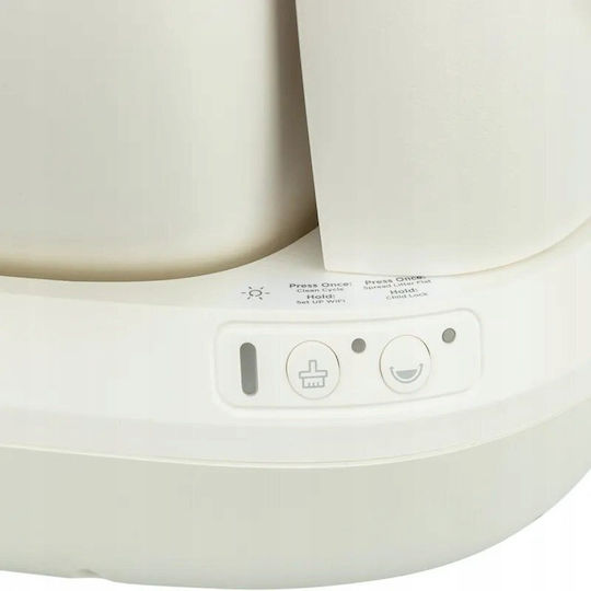 Trixie Self-cleaning White Cat Toilet L63 x W51cm