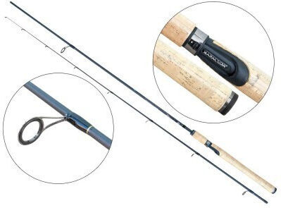 Baracuda Καλάμι Ψαρέματος για Spinning / Casting 2.4m 3-15gr