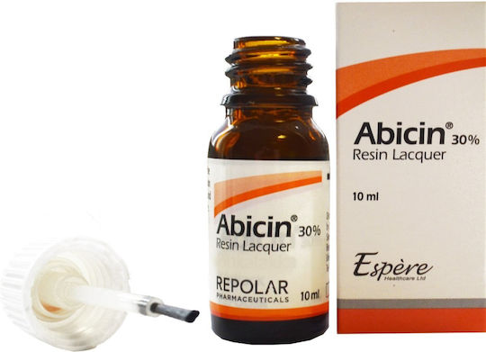 Abicin 30% Nagellack Behandlung von Nagelpilzinfektionen Norwegisches Fichtenharz 10ml