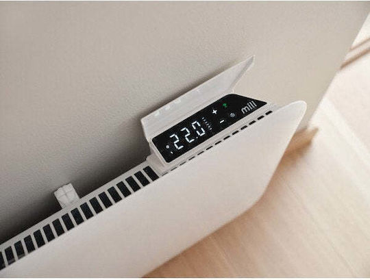 Mill Invisible Smart Конвектор За Стена 1500W с WiFi 85x40cm Бял