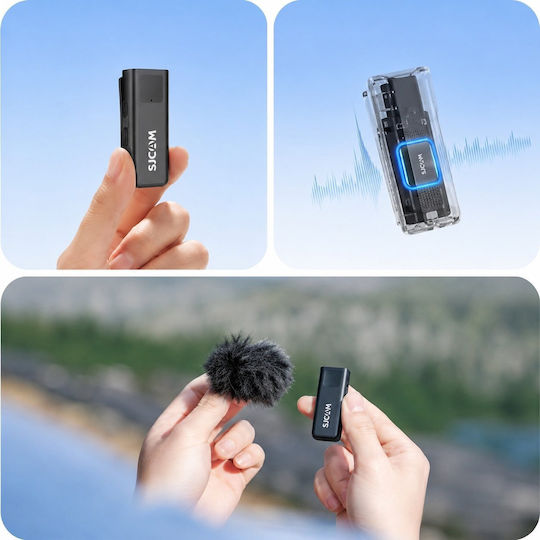 SJCAM SJ30 SJ6 ULTRA Безжичен Микрофон за Камера