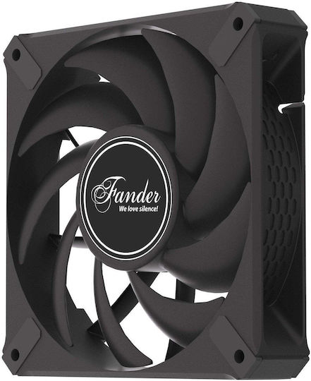 Fander Roxo P12 PWM PST Вентилатор за кутия 120mm Без светодиоди Осветление