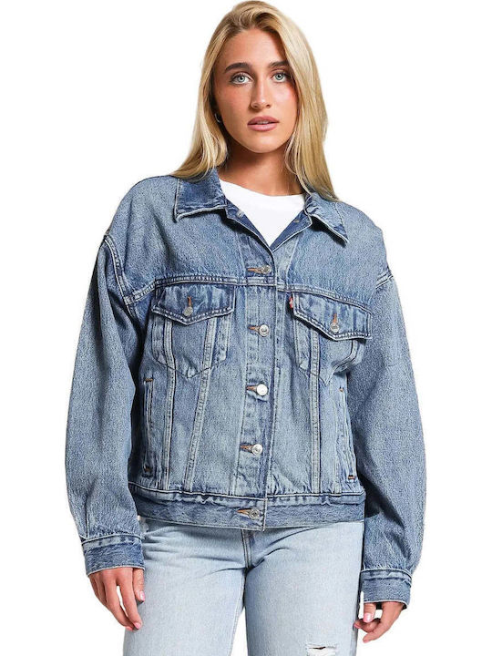 Trucker Damen Jeansjacke Light Indigo