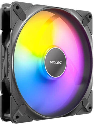 Antec Ventilator Carcasă Tranquil 140 ARGB (1500rpm / 89.72cfm) cu Iluminare ARGB și Conexiune 4-Pin PWM 3 Bucăți