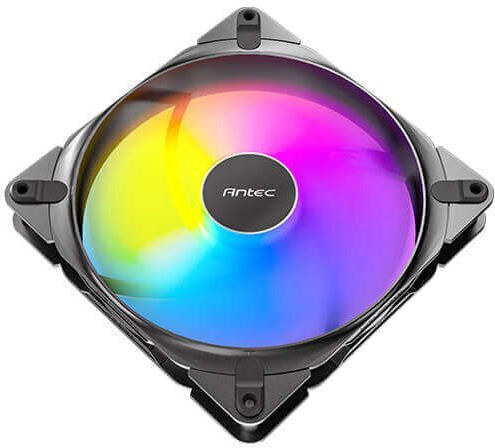 Antec Ventilator Carcasă Tranquil 140 ARGB (1500rpm / 89.72cfm) cu Iluminare ARGB și Conexiune 4-Pin PWM 3 Bucăți
