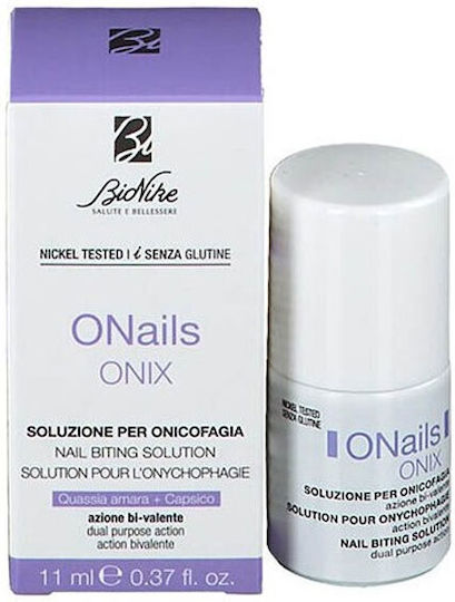 Bionike Onails Onix Nagelstärkungsprodukt Flasche Gegen Nägelbeißen 11ml