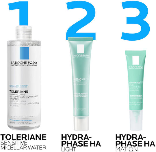 La Roche Posay Hydraphase Ha Light Moisturizing & Firming Face Cream with Hyaluronic Acid 40ml