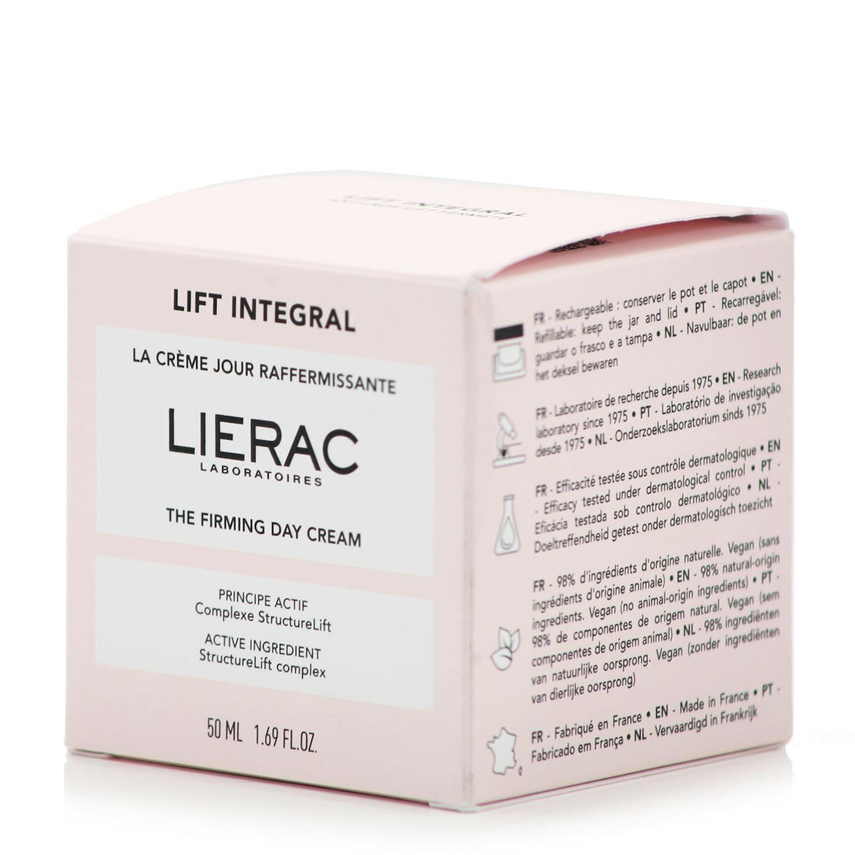 Lierac Lift Integral Κρέμα Προσώπου Ημέρας για Ενυδάτωση, Αντιγήρανση & Σύσφιξη με Υαλουρονικό Οξύ 50ml