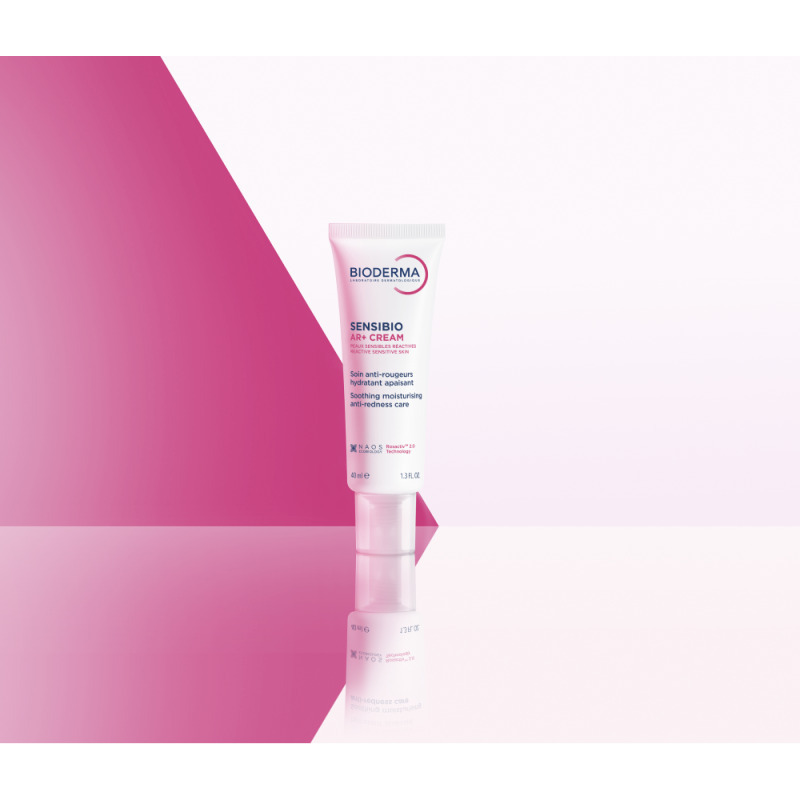 Bioderma Sensibio AR+ Cream νέα γενιάς φροντίδα κατά της ερυθρότητας για το ευαίσθητο δέρμα με τάση ροδόχρου ακμή 40ml