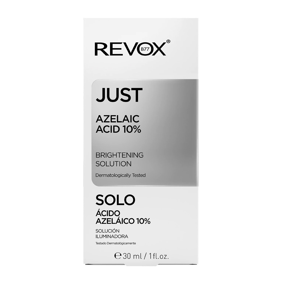 Revox Just Azelaic Acid 10% Ενυδατικό Gel Προσώπου Ημέρας 30ml