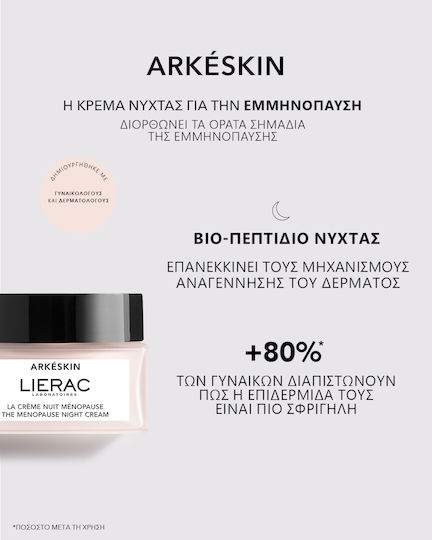 Lierac Arkeskin The Menopause Cream Face Night 50ml
