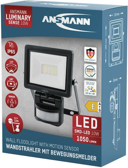 Ansmann Waterproof LED Flood Light 10W Cold White 5000K IP65
