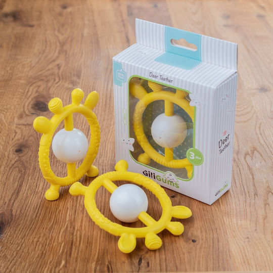 Dumel Discovery Babyono Beißringe & Zahnen Linderung aus Silikon für 3 Monate+