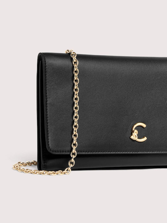 Geantă De Umăr / Crossbody Din Piele Pentru Femei Neagră