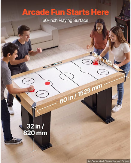 Vevor Air Hockey Holz